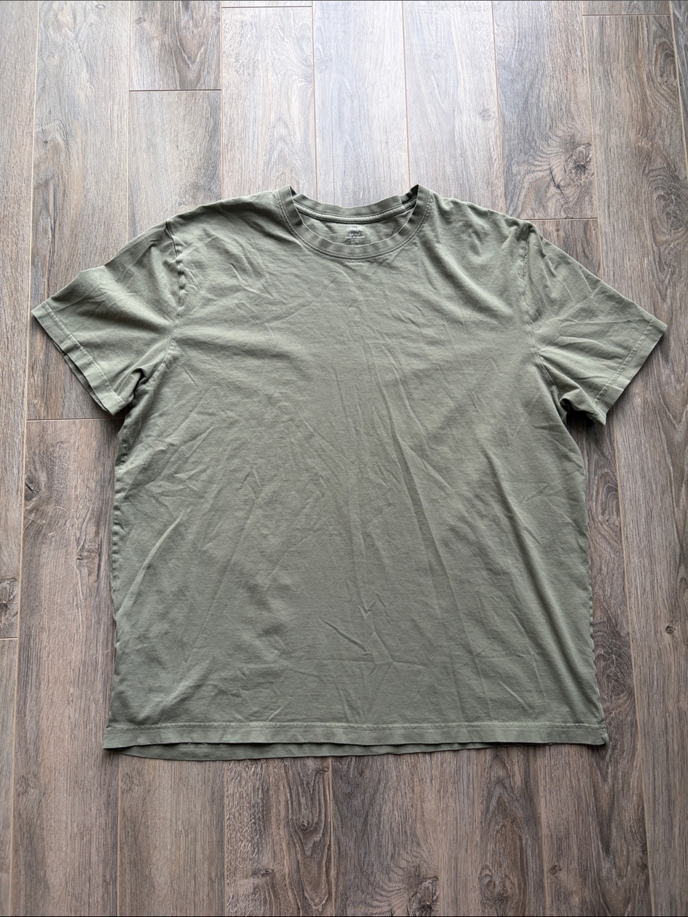 George Men’s Olive Green Crew Neck T-Shirt